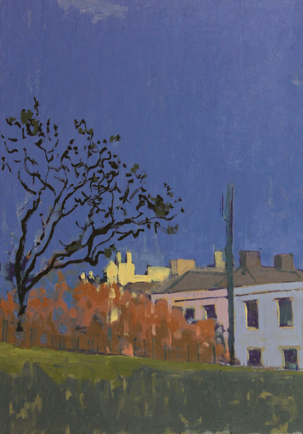 Stanhope Place, oil on board 40 x 30 cm POA